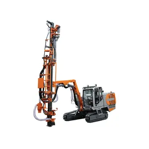 Integrated Air Compressor And Drilling Rig And Cabin Automatic Hydraulic Top Hammer Drilling Rig