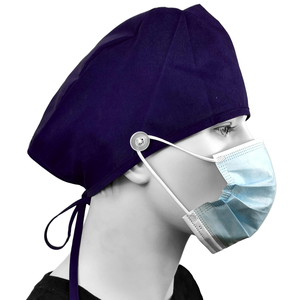 Custom Adjustable Cotton Polyester Nursing <b>Scrub</b> <b>Caps</b> Comfortable Nursing Hats Breathable Fabric Medical <b>Scrub</b> <b>Caps</b> - Product Image 4