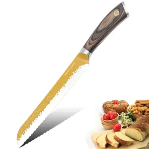 مطبخ سكين مطبخ خشبي مخصص cuchillos de cocina
