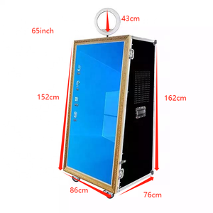 Photomaton miroir magique de 65 pouces : activité interactive, enregistrement, selfie en un clic pour capturer les moments forts et l'ambiance. - Product Image 2