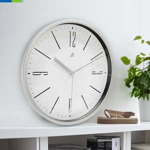 Contemporaneo orologio <span class=keywords><strong>da</strong></span> <span class=keywords><strong>parete</strong></span> al quarzo <span class=keywords><strong>da</strong></span> 10 pollici con motivo astratto con Design circolare a faccia singola <span class=keywords><strong>da</strong></span> soggiorno - Product Image 5