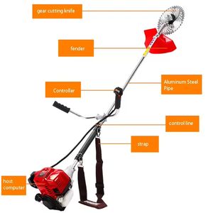 Débroussailleuse à essence tondeuse à gazon 52cc tondeuse à gazon <span class=keywords><strong>de</strong></span> qualité industrielle désherbeur agricole <span class=keywords><strong>de</strong></span> champ <span class=keywords><strong>de</strong></span> maïs - Product Image 2