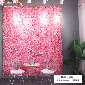 2024工厂婚庆花墙装饰人造排背景接待 - Product Image 2
