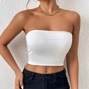 เสื้อครอปท็อปแบบใหม่ 255 แบบ โชว์สะดือและดีไซน์ไร้สาย - Product Image 1
