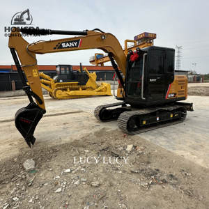 Excavatrice hydraulique d'occasion Sany Sy75c Pro 2022 avec moteur Isuzu 75 tonnes pour travaux de construction et agricoles Prix ​​bas en vente - Product Image 1