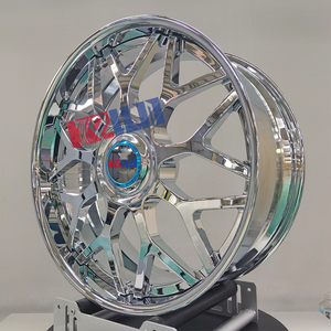 Jantes Concaves en Alliage Rumi Kelun Chrome Forgées 20 Pouces 5x114.3 Multi-Rayons ET0-<span class=keywords><strong>45</strong></span> Neuves de Remplacement Garantie <span class=keywords><strong>1</strong></span> An - Product Image 4