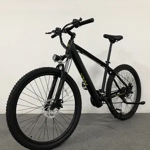 36V标准27.5英寸电动山地车隐藏电池辐条车轮悬架叉PAS E-BIKE电动自行车