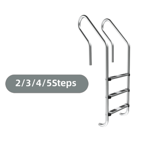 Escalera Popular Cadison para Piscina de Acero Inoxidable 304/316, 2/3/4/5 Escalones, 0.8mm de Grosor, Modelo HAL-05/06 - Product Image 6