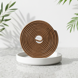 Coil Incense Aromatic Sandalwood Holder Eco-Friendly All-Season Aromatherapy <b>Diffuser</b> - Product Image 1