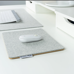 Alfombrilla de Ratón de Fieltro Ecológica, Duradera y de Diseño Clásico, de 3 mm de Grosor, para Uso Escolar/Oficina, a Bajo Precio - Product Image 2