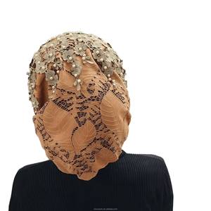 Nueva capa interior islámica de encaje suave, ecológica y transpirable, pañuelo para la cabeza de mujer. - Product Image 1
