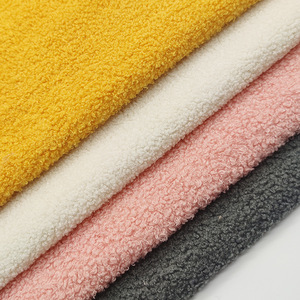 Bán Buôn Dày Siêu Mềm, 100% Nhiệt Polyester Rắn Giá Rẻ Teddy Faux Fur <span class=keywords><strong>Sherpa</strong></span> Lông Cừu Vải Cho Hometexiles/ - Product Image 2