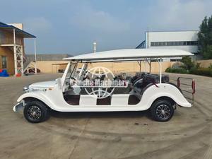 Coche Eléctrico Turístico Vintage de Alta Calidad, 5 Pasajeros, Batería de Plomo-Ácido, 60 km/h, Retro - Product Image 4