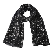 Vente en gros Foulard en soie pour femme imprimé personnalisé neige dorure polyester printemps automne