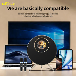 Nuevo 50W Flying Saucer Altavoz inalámbrico Ambiente integrado Home Audio Bt High-end Sala de estar Decoración Subwoofer - Product Image 5