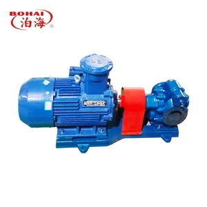 Pompa a ingranaggi per petrolio grezzo in acciaio inossidabile autolubrificante elettrica a bassa pressione 10hp con valvola limitatrice di pressione per diesel - Product Image 1