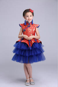 Robe de princesse pour filles, costume de danse pour spectacle sur scène, robe de danse - Product Image 3