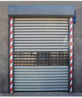 Porte industrielle isolée à enroulement rapide, automatique, en alliage d'aluminium, à spirale