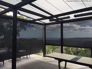 Pista laterale in <span class=keywords><strong>alluminio</strong></span> appartamento automatico personalizzato durevole moderno ignifugo impermeabile <span class=keywords><strong>e</strong></span> antivento tende a rullo per esterni - Product Image 2