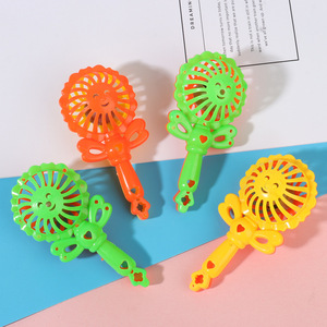 Sonajero de mano con forma de girasol, juguete para bebé, cara sonriente de plástico, 0-24 meses, educativo para la dentición - Product Image 4