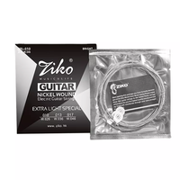 Senar Gitar Elektrik Nikel Anti Karat Berkualitas Tinggi Profesional .010- .046 untuk Instrumen Senar