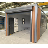 Garage conteneur pliable et facile à assembler avec maisons conteneurs modulaires personnalisables