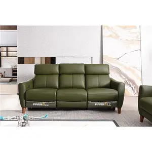 Farrel-muebles pequeños para el hogar, sofá nórdico moderno, de cuero, para sala de estar