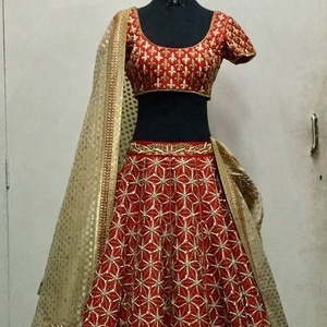 --- Élégant --- tendance --- Koti --- Lehenga-robe pour la fête-usure-robe avec belle-travail applique pour la fête/mariage = 2021 - Product Image 1
