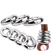 Nouvelle bague de compression et d'étirement pour pénis et scrotum en alliage de zinc, avec système de verrouillage, 100% étanche