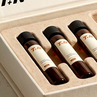Boîte rigide personnalisée à fermeture magnétique blanche pour 5 flacons de peptides, impression offset sur pulpe moulée
