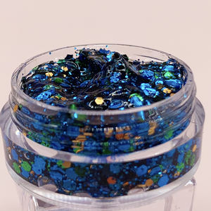 5세 이상 어린이 및 십대용 글램 글리터 젤, 오래 지속되고 빨리 마르는 무독성 15ml 홀로그램 바디 헤어 글리터 젤, 맞춤 로고 제작 - Product Image 4