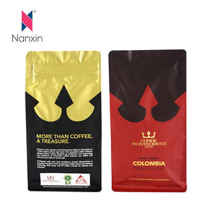 Venta al por mayor de lujo personalizado Mini 1kg 50kg goteo verde grano de <span class=keywords><strong>café</strong></span> suave al tacto válvula Kraft blanco Stand up bolsa Mylar bolsas para <span class=keywords><strong>café</strong></span> - Product Image 4