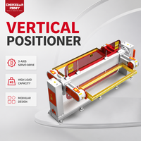 Positionneur de soudage vertical à double station 3 axes de haute précision, table rotative servo pour charge lourde pour cellule de soudage robotisée