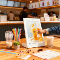 Écran d'affichage numérique de menu de 10 pouces pour ordinateur de bureau, affichage commercial pour restaurant, café, bar, magasin de détail