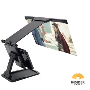 L20 Support de Bureau Universel Loupe <span class=keywords><strong>d</strong></span>'<span class=keywords><strong>Écran</strong></span> 3D pour Téléphone Portable, Amplificateur Vidéo et Projecteur - Product Image 5