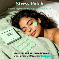 Commande en gros à faible MOQ pour les détaillants de produits anti-stress et bien-être : Patch transdermique relaxant à la lavande pour la relaxation et le calme