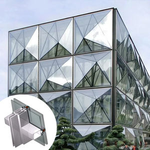 OEM Prix Raisonnable Revêtement en Verre Aluminium Diviseurs de Rideaux Extérieurs Prix Mural - Product Image 1