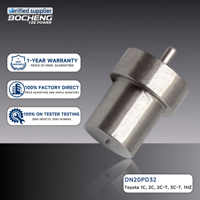 Injecteur diesel DN20PD32, buse 093400-5320, embout de pulvérisation de carburant pour moteur Toyota 1C 2C 3CT 1HZ, vente en gros directe d'usine