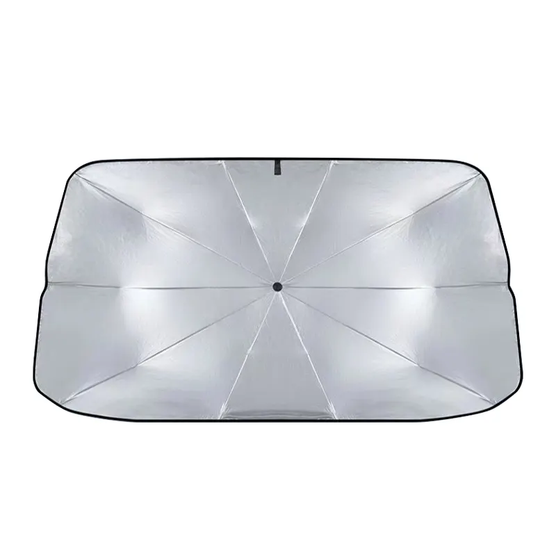 Mbrella-paraguas plegable telescópico para coche, protector solar con bloqueo frontal, tablero de aislamiento de ventana S