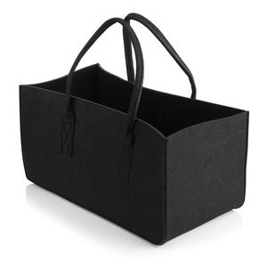 Cestino per legna da ardere in feltro resistente in legno di feltro per camino - Product Image 2