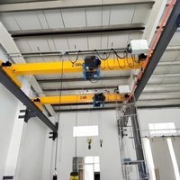 Grúa Eléctrica Monoviga para Taller, de 2-35 Toneladas, con Certificación CE, Estable, de Venta Caliente Directa de Fábrica