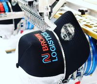 OTTO CAP 5 Panel de alta corona de espuma de poliéster frente de malla trasera gorra de camionero para hombres y mujeres bordado Logo ajustable al aire libre sombrero de malla