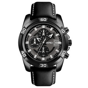 Skmei 9156 de alta gama relojes de homme 쿼츠 시계 손목 벨트 시계 및 지갑 세트 남성용 - Product Image 2