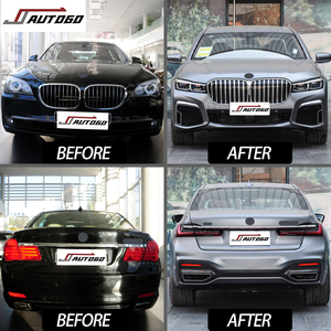 Kit de carrosserie de conversion et de modernisation pour <span class=keywords><strong>BMW</strong></span> Série 7 F02 2008-2015, mise à niveau vers le modèle 2019 G11 G12 LCI M760 M-Tech - Product Image 2