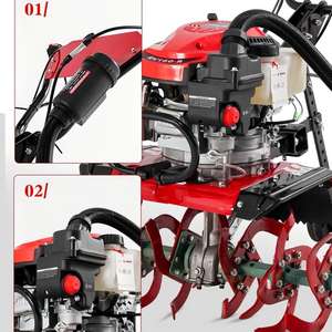 Amplia Gama de Usos para Cultivadora y Motocultor, Apto para Huertos, Jardines y Huertos de Hortalizas - Product Image 4