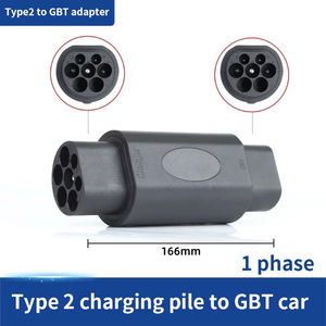 محول ووفن الجديد عالي القدرة من النوع 2 إلى GB/T/J1772 بقوة 32 أمبير و22 كيلوواط لشحن السيارات الكهربائية - Product Image 3