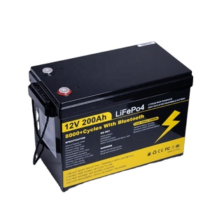 폴란드 스톡 12V 24V 48V 100Ah 200Ah 300Ah LiFePO4 배터리 팩 (스마트 BMS 포함) - Product Image 1
