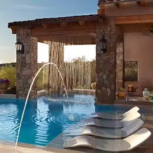 Sdraio Moderna Resistente ai Raggi UV per Piscina, Lettino Prendisole per Tutti i Tipi di Piscina, Sedia a Sdraio per Bordo Piscina - Product Image 2