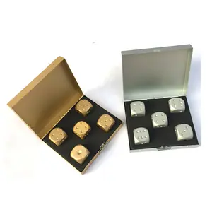 Алюминиевые кубики с 6 Сторонами по индивидуальному заказу, гравировка Колор, оптовая продажа, черные металлические стальные пустые кубики D6