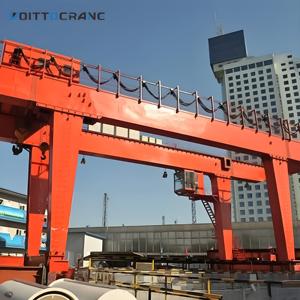 20 tonnes 30 tonnes 50 tonnes double poutre crochet <span class=keywords><strong>portique</strong></span> grue utilisation extérieure - Product Image 4